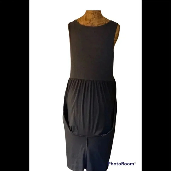 Anthropologie Ryu Convertible Cinched Drawstring Side Cowlneck Dress Sz S - Picture 11 of 12